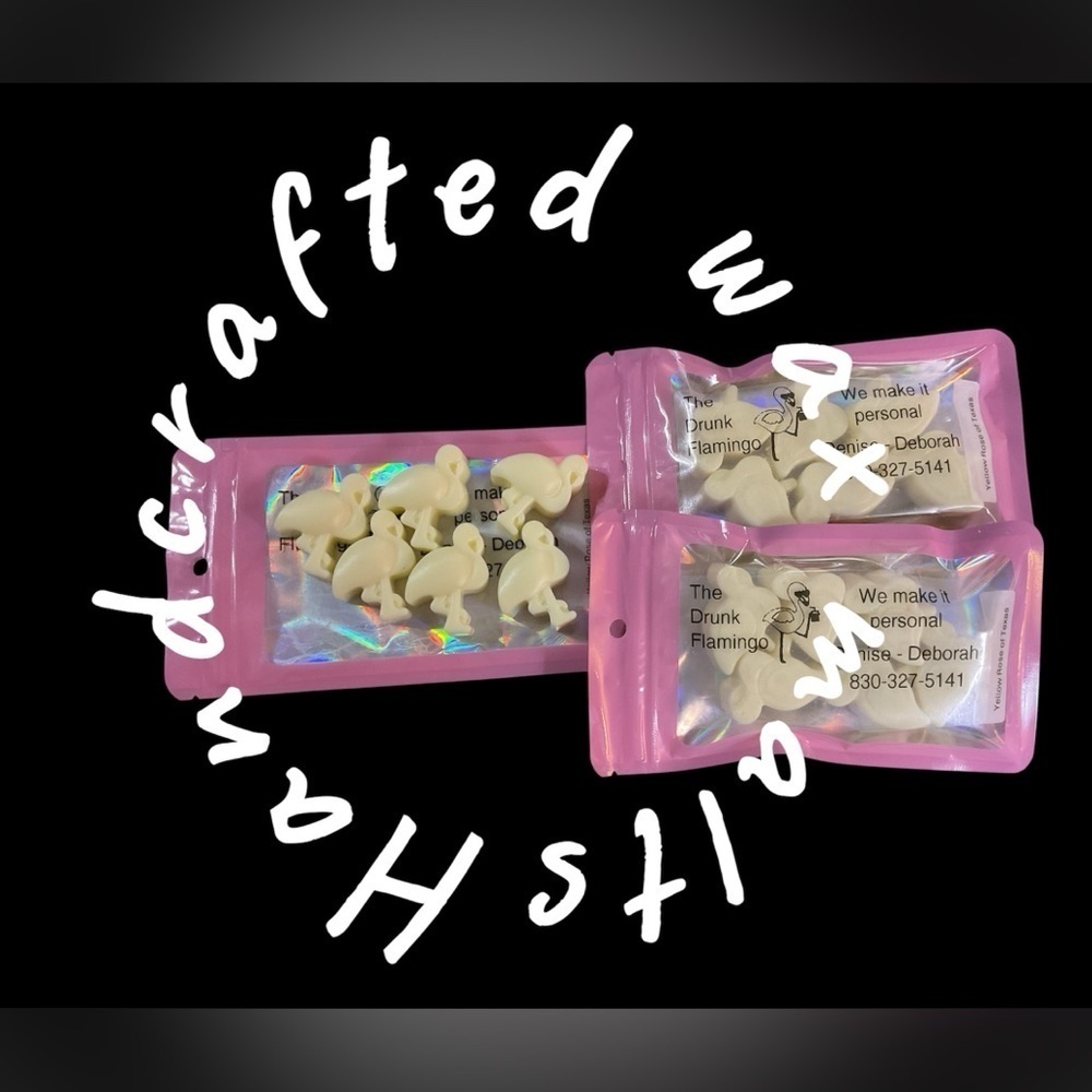 NWT HANDCRAFTED WAX MELT 3 PACK IN THE SCENT OF THE YELLOW ROSE OF TEXAS